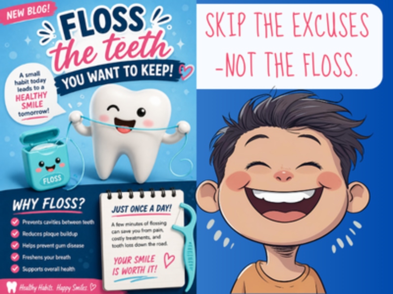 Floss the Teeth You Want to Keep